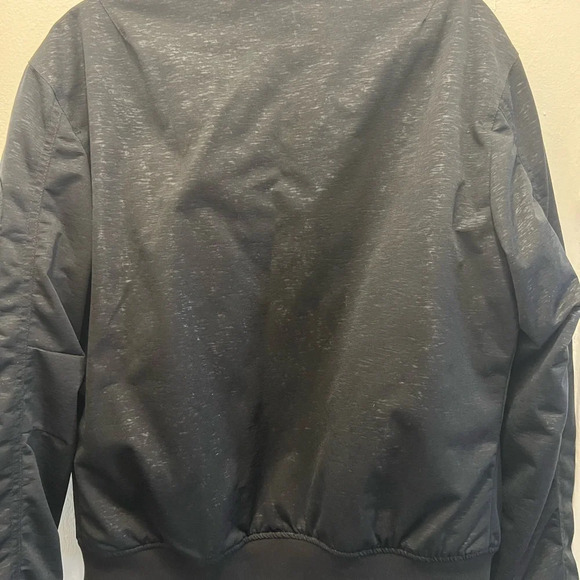 John Varvatos Black Bomber Jacket. NWT. - Picture 3 of 5